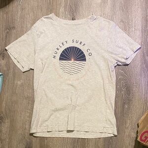 Hurley Light Gray Surf Co. Tee